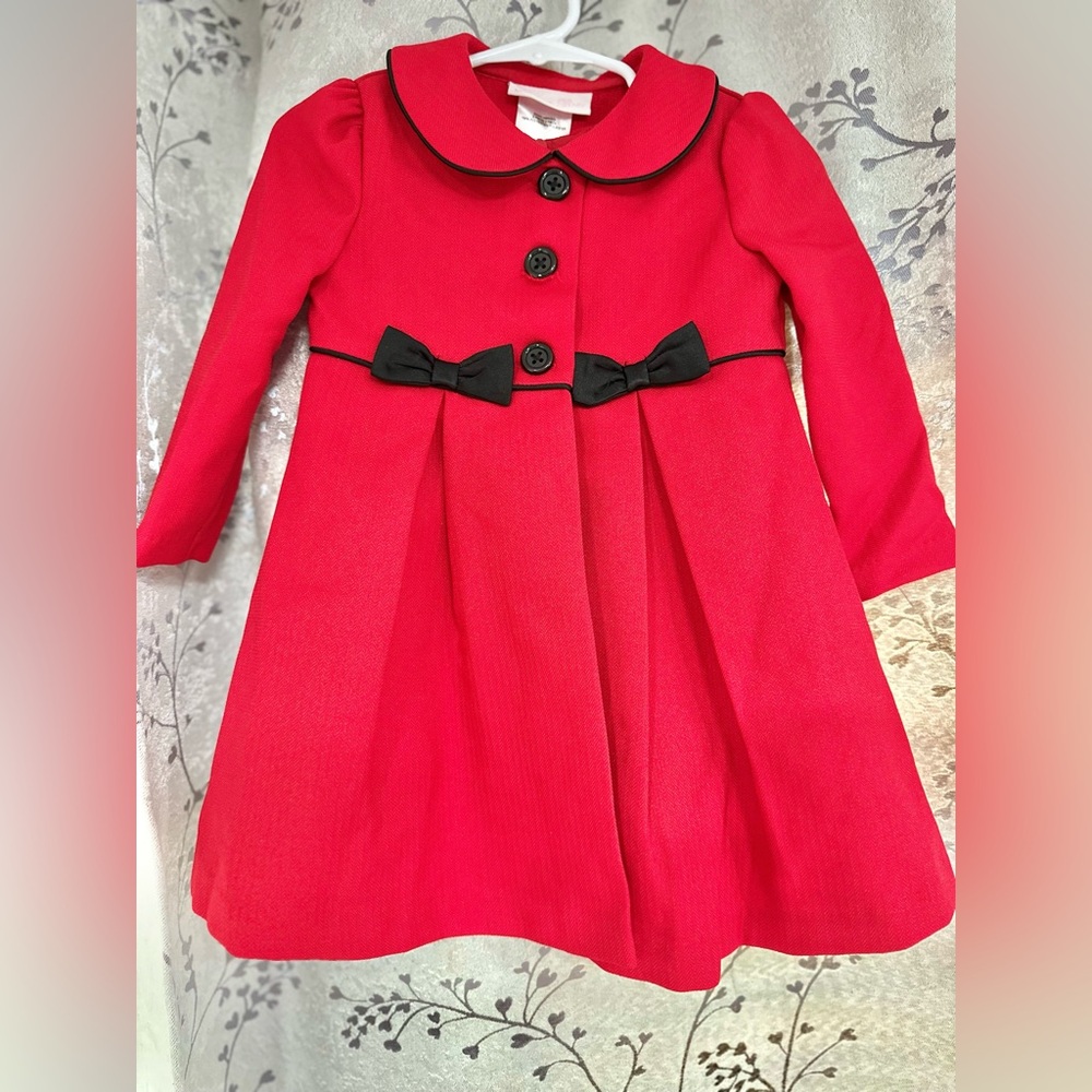 Bonnie Baby Vibrant Red Dress
